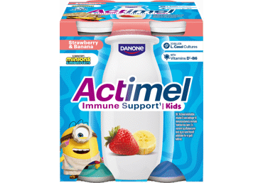 Jog.jook ACTIMEL ban.&maasika, 4x100g