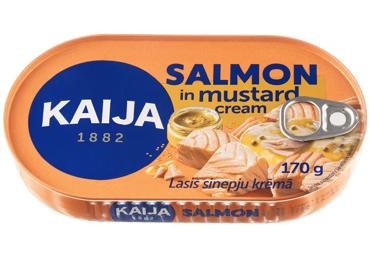 Lõhefilee KAIJA inglise sinepikast.,170g