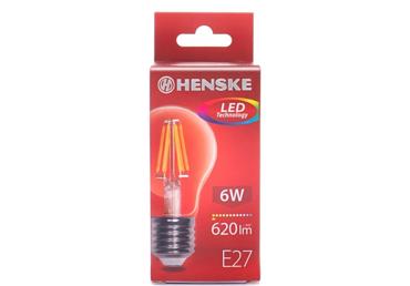 LED pirn A60 E27 6W 620lm HENSKE
