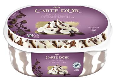 Jäätis CARTE D'OR stracciatella 473g