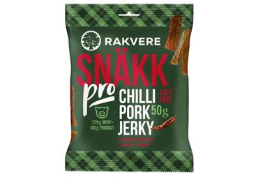 Lihasnäkk Chili Pork Jerky RAKVERE, 50g