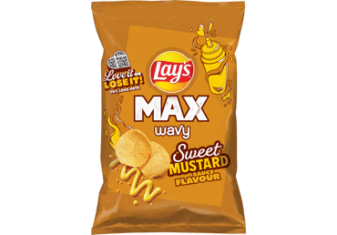 Kar.krõpsud Sweet Mustard Wavy LAY'S120g