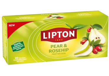 Puuviljatee pirn-kibuvits.LIPTON 20x1.8g