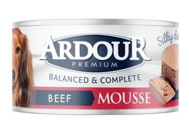 Vahustatud koeratoit veiseliha ARDOUR85g