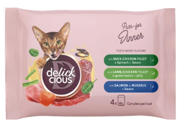 Kassitoit Assortii DELICKCIOUS 4X85g