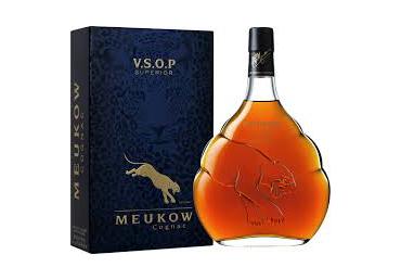 Cognac MEUKOW VSOP Super. 40% 700ml karp