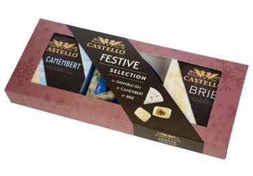 Juustude valik CASTELLO Jõulu, 350g