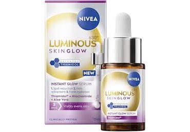 Näoseerum NIVEA Luminous Skin Glow 15ml