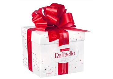 Kompvekikarp Raffaello FERRERO kuup 300g