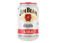 Alk.kokt.JIM BEAM White&Cola 4.5% 330ml