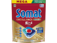 Nõudepes.tab.SOMAT Exc.Premium 5in1 42tk
