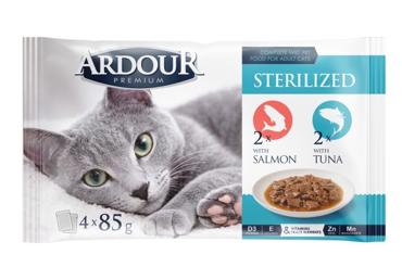 Kassisööt kalaga Ster.ARDOUR 4x85g