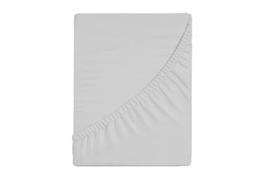 Sat.v.lina kummiga EH 140x200+30cm,hõb. - 2