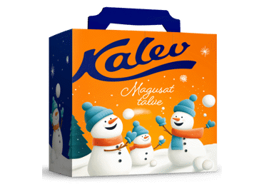 Kommipakk Lõbus Lumesõda KALEV 600g