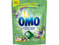 Pesukapslid OMO White Orchid 42tk