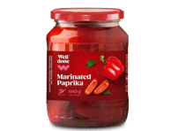 Marin.punane paprika WELL DONE 680g