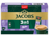Lah.kohvijook JACOBS 3in1 Milka 10x12.4g
