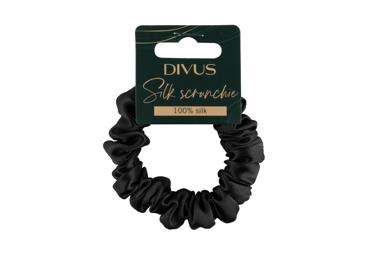 Juuksekumm DIVUS siidist mini must 