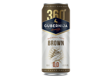 Alk.vaba.õlu GUBERNIJA Br.Ale 500ml prk