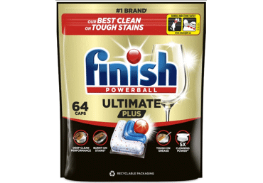 Nõudepes.tabl.FINISH Ultimate Plus 64tk