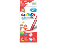 Õlipastellid CARIOCA Super Soft 12tk