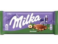 Piimašokolaad metsapähkl. MILKA 90g