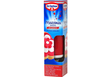 Toiduvärv punane  DR. OETKER 10g