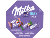 Piimašokolaadid karbis Mix MILKA 138g
