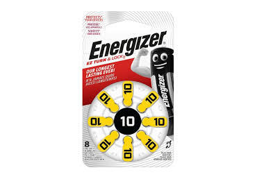 Patarei ENERGIZER AZ10 Zinc Air 8tk
