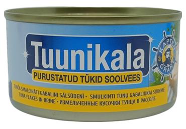 Tuunikala purust.tükid soolvees,EO 185g