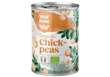 Öko kikerherned WELL DONE 425g