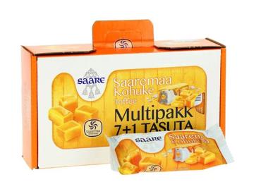 Kohuke toffee multipakk, 8x40g