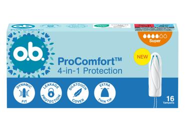 Tampoonid O.B.Pro Comfort Super 16tk
