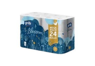 WC paber GRITE Blossom 3kih. 24 rl - 2