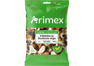 Pähklite ja rosinate segu ARIMEX 300g