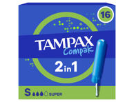 Tampoonid TAMPAX Compak Super 16tk