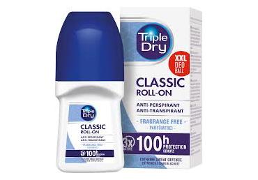 Rulldeodorant TRIPLE DRY Classic 50ml