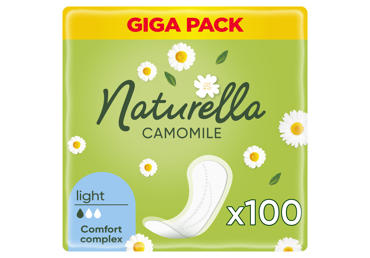 Pesukaitsmed NATURELLA light Camom.100tk