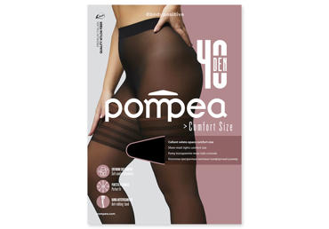 N.sukkpüksid POMPEA 40d nero XL