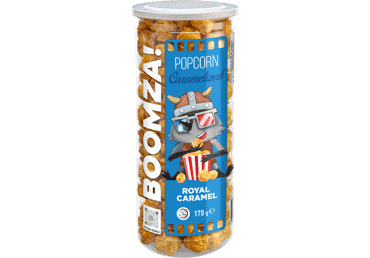 Karamel.popkorn Royal caramel BOOMZA170g