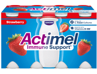 Jog.jook ACTIMEL maasika, 8x100g