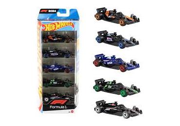 Mudelauto F1 HOT WHEELS 5tk