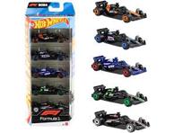 Mudelauto F1 HOT WHEELS 5tk