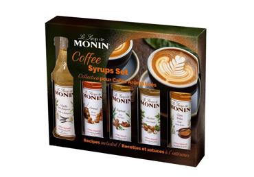 Kohvisiirupite komplekt MONIN 5×50ml
