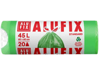 Alufix Prügikott Nööridega Roheline 45l 20tk