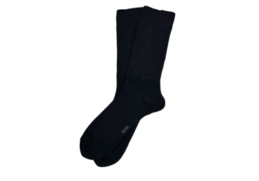 M.sokid SUVA 41-44 pehm.äärega must