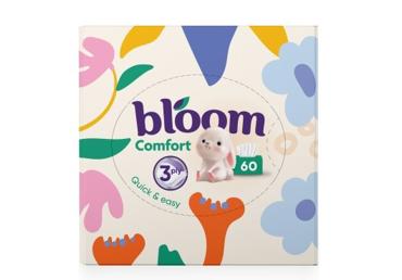 Salvrätikud karbis BLOOM 3kih 60tk