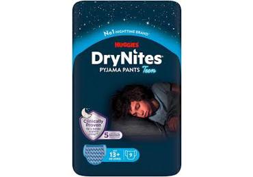 Püksmähk.HUGGIES DryN.boy49-60kg 13+ 9tk