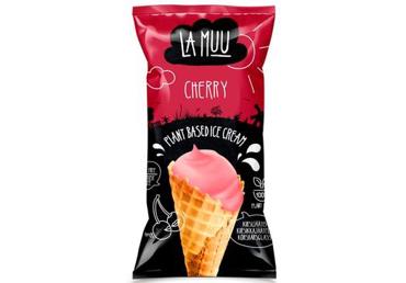 Jäätis kirsi vahvlikoon. LA MUU 80g