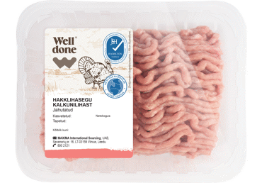 Jah.hakklihasegu kalkunilihast, 400g 